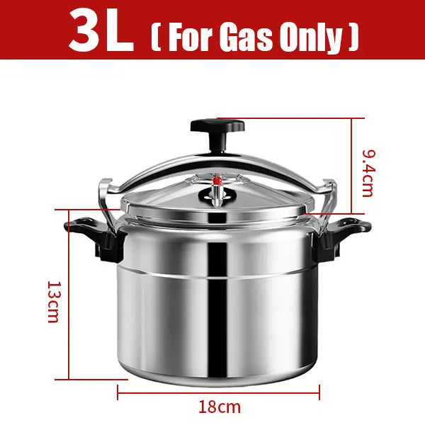 Professional Pressure Cooker Heavy-Duty Aluminum Explosion-Proof Cooking Pots for Gas Cooker Pot