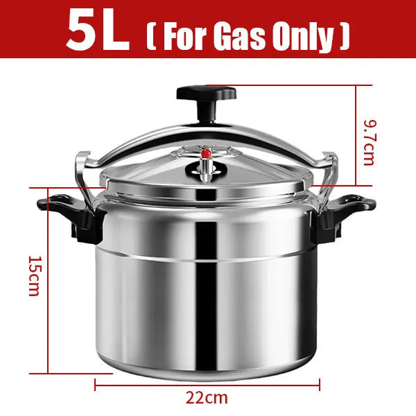 Professional Pressure Cooker Heavy-Duty Aluminum Explosion-Proof Cooking Pots for Gas Cooker Pot