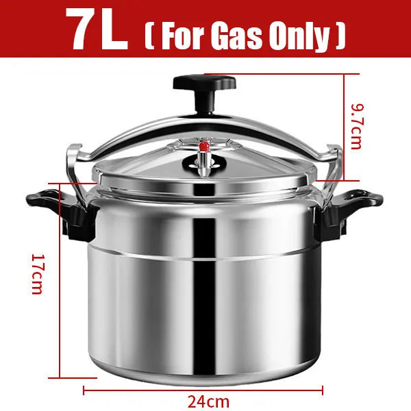 Professional Pressure Cooker Heavy-Duty Aluminum Explosion-Proof Cooking Pots for Gas Cooker Pot