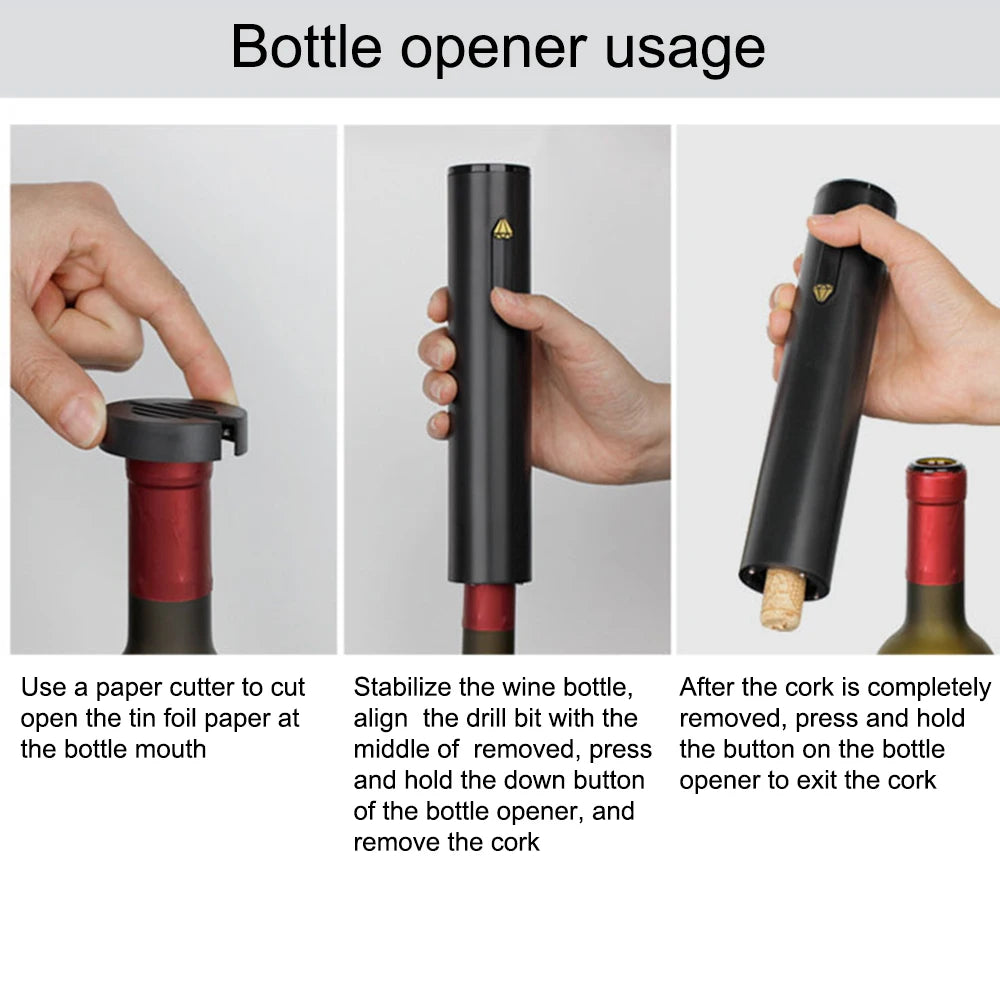 Electric Easy Red Wine Bottle Opener